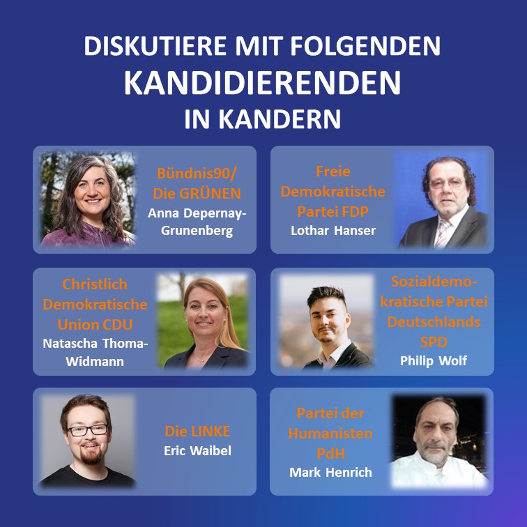Kandern Kandidierende